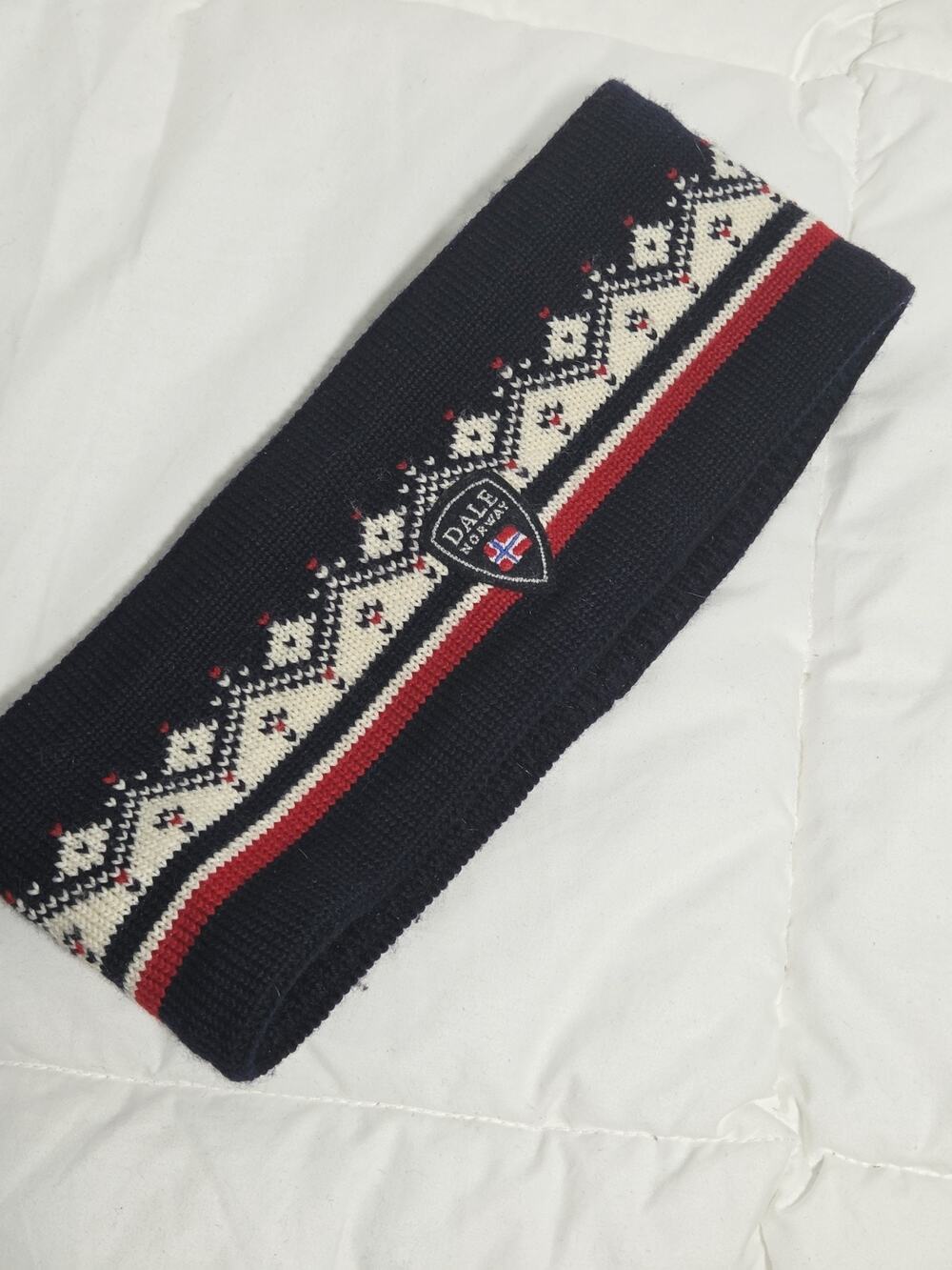 Dale Of Norway Moritz Headband Merino Wool Vtg High-quality Y2K Fairy Snow Flake
